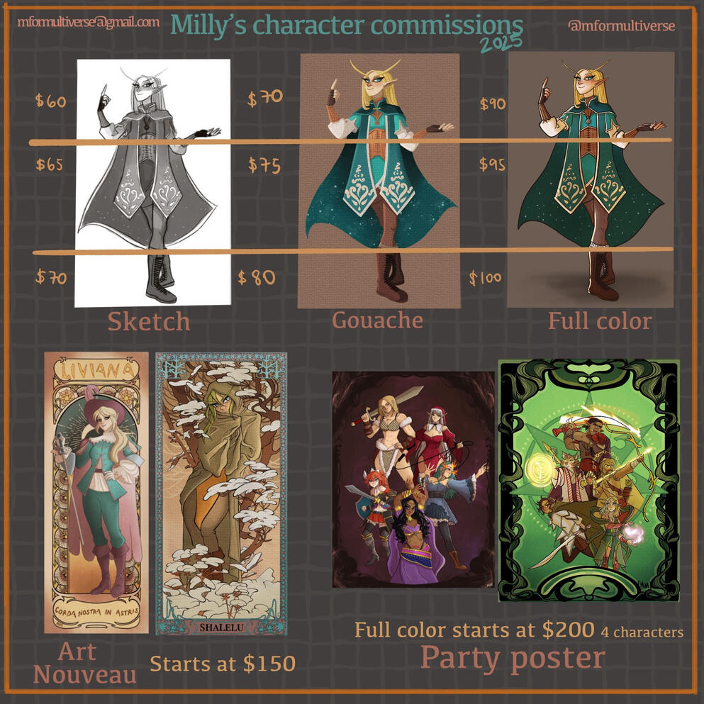 Commissions open!